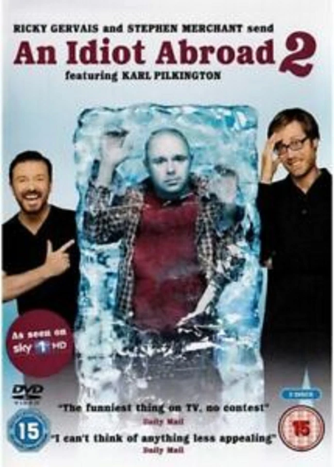 An Idiot Abroad 2 DOUBLE DVD POSTED 48 HOURS TRACKED - Image 1 of 1