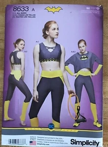 #8633 Simplicity Misses sports bra leggins and top sewing pattern - Picture 1 of 4