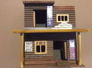 Timpo Hauser 1:32 Western Elastolin Store 2 Fort Gebäude - Bild 1 von 4