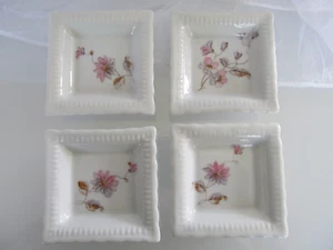 Antico piatto condimento Leonard Vienna Transferware porcellana burro pat - Foto 1 di 6