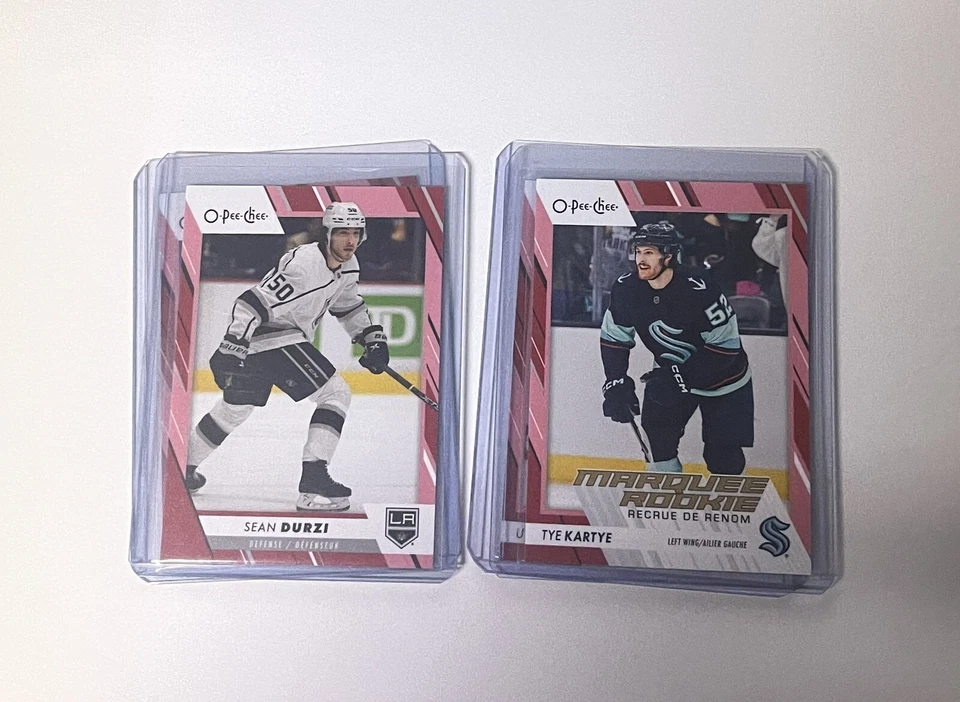 2023-24 O-Pee-CHEE Red Border Hockey Singles You Pick OPC - Image 1 of 1