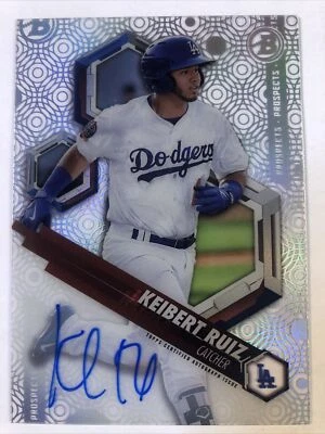Keibert Ruiz Auto Bowman 2018 #PHT-KR - Image 1 of 4