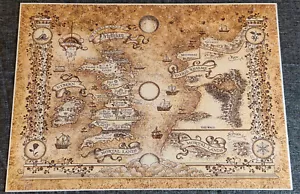 Hochwertige Karte der ACOTAR Welt geschrieben von Sara J Maas - Bild 1 von 7