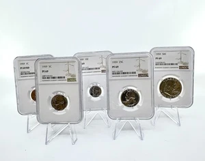 1959 NGC PF69 5-Coin Proof Set - Picture 1 of 11