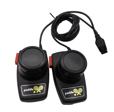 Atari 2600 Paddle Driving Wheel Controllers - Untested - Image 1 of 4