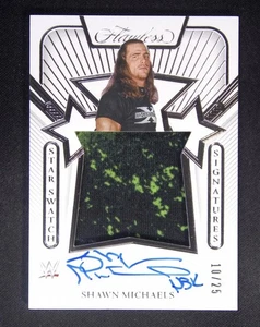 2024 Panini Flawless WWE Shawn Michaels Star Swatch Auto /25 ‘D-Generation X’ - Picture 1 of 3