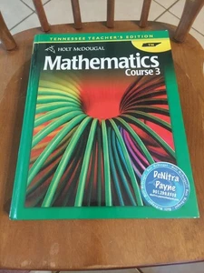 Holt McDougal Mathematik, Kurs 3, Lehrerausgabe Tennessee - sehr gut - Bild 1 von 1
