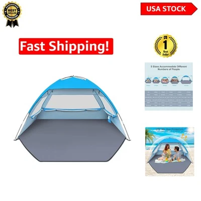 UV Protection Beach Tent for Family Fun - Spacious, Lightweight & Easy to Use - Image 1 of 4