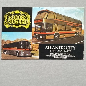 Atlantic City NJ NEW JERSEY Golden Nugget Hotel Casino LUXURY BUSES Multi-View - Picture 1 of 3