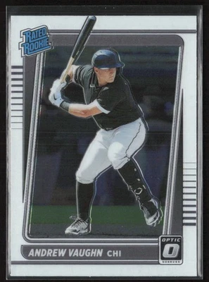 2021 Donruss Optic Andrew Vaughn #116b Chicago White Sox - Image 1 of 2