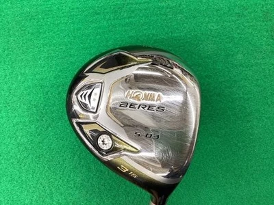 HONMA GOLF BERES S-03 3W Fairway Wood Flex-R 2STAR ARMRQ 8 54 With H/C - Image 1 of 4
