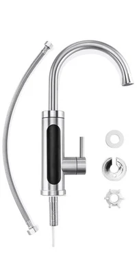 LIVARNO HOME(MEISTER-WERKZEUGE) LIVARNO home Elektrische Edelstahl-Armatur »LH-SH-1« Armatur Edelstahl Küche