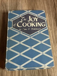 The Joy of Cooking by Irma S. Rombauer (1943 HC, Antique Wartime Cookbook) - Picture 1 of 10
