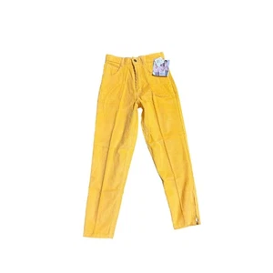 Vtg 80's Deadstock NWT P.S. Gitano corduroy pants high waist leg zip 5/6 fit 2 - Picture 1 of 3