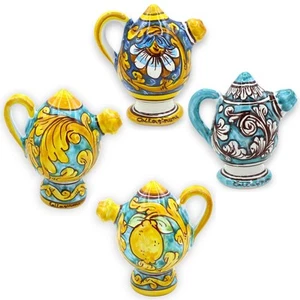 Bummulo malandrino Caltagirone, Borraccia, h 11 cm ca. - in vari decori (1pz) - Imagen 1 de 16