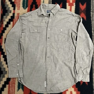 Vtg Y2K Polo Ralph Lauren Sportswear Mens Button Shirt Size M Outdoor Hunting - Picture 1 of 13
