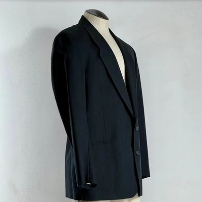 Yves Saint Laurent Men's 100% Pure Wool Blazer Grey YSL Coat Jacket Size US 42 - Image 1 of 4