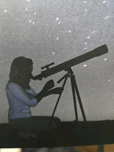 POLAROID (IT-160X) 75X/150X Refractor TELESCOPE w/Full-Size Adjustable Tripod - Picture 1 of 7