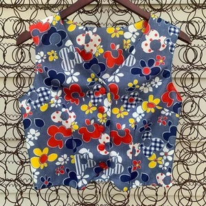 Vintage 60s hippie flower power ditzy daisy vest - Picture 1 of 3