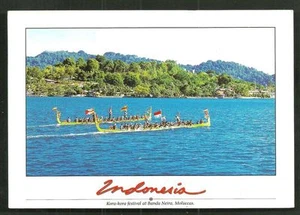 Banda Neira Kora-Kora Festival Moluccas Maluku Indonesia 2 stamps - Bild 1 von 1