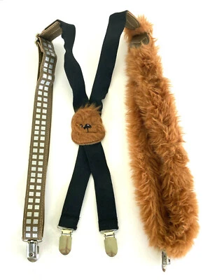 Kids / Boys' Suspenders - Loungefly Star Wars Chewbacca Suspenders - Image 1 of 4