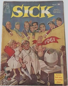 RARE SICK Magazine Vol 1 #4 February 1961 - Picture 1 of 9