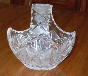 "Geschnittener Glaskorb mit Händel ""klein und süß" - Bild 1 von 12