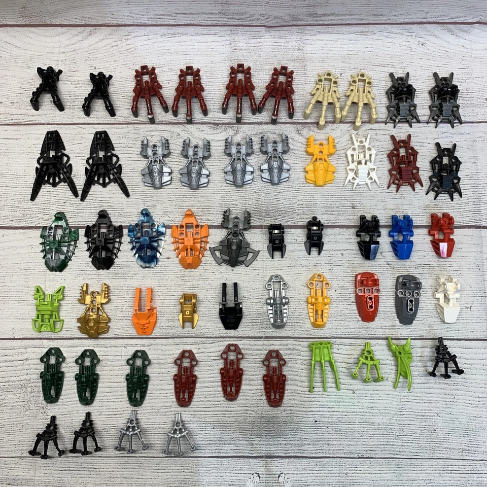 Лот 50 + Bionicle ноги коготь лот редких деталей герой 50919 58230 53542 47298 - Изображение 1 из 4