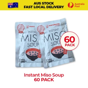 Instant Miso Soup Marukome Instant Powder 30/60 packs AUS STOCK - Picture 1 of 3