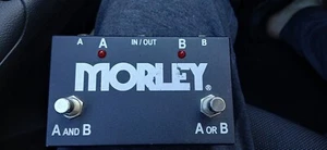 Morley ABY Pedal Guitar Amp Combiner Switcher Channel Selector A/B Footswitch - Picture 1 of 6