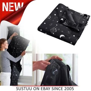Tommee Tippee Portable Blackout Blind│Black Window Curtain│Blackout Blind│Large - Picture 1 of 6