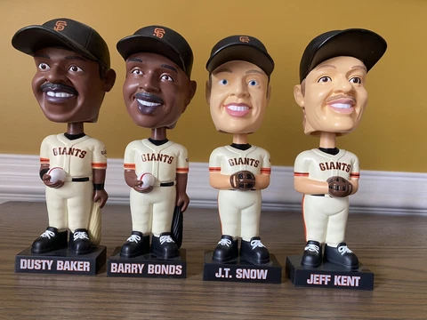 Barry Bonds San Francisco Giants Bobblehead Collection Cover