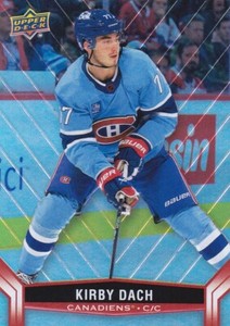 2023/24 TIM HORTONS..KIRBY DACH..CARD # 77..CANADIENS..FREE COMBINED SHIP