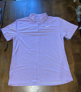 Nike Golf Short Sleeve Polo Shirt Mens L Dri-Fit BRAND NEW Size L AQ8601-543