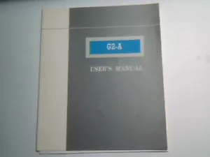 User's Manual Guide - G2-A System Board Version 1.0 1990 - Picture 1 of 5