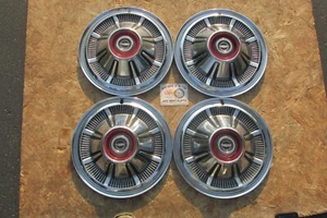 1966-77 FORD 1/2 TON PICKUP TRUCK, BRONCO 15" WHEEL COVERS, HUBCAPS, SET OF 4 - Picture 1 of 22