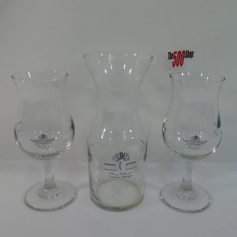 1996 IMS Glassware Set Indianapolis Motor Speedway Indy 500 Brickyard 400 Cover