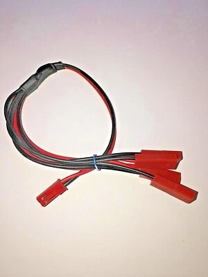 Traxxas VXLJST splitter Y connector harness. One male to 4 female JST plugs 1M4F - Image 1 of 2