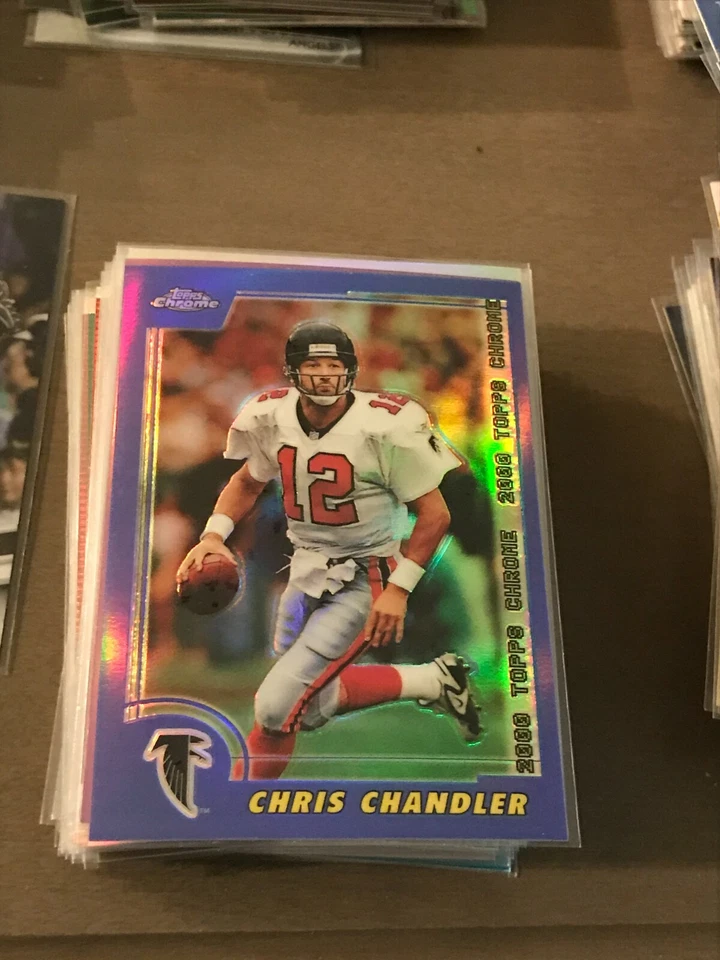  2000 Topps Chrome Refractors #102 Chris Chandler FALCONS! - Image 1 of 1