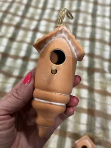 Terra-Cotta Hummingbird Houses - Picture 1 of 4