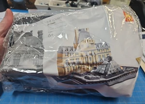 Wange Authentic The Louvre Of Paris Building Block Set 821pcs 4213 - Picture 1 of 3