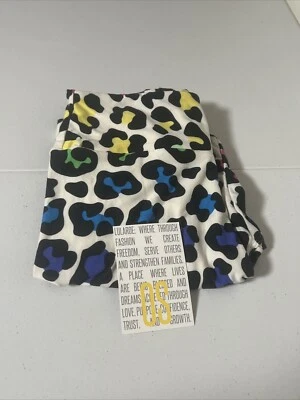 OS One Size Lularoe Leggings Gorgeous Multicolor Cheetah Animal Print NWOT New - Image 1 of 4