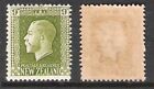 NOWA ZELANDIA 1915 KGV WNĘKA 9d ZIELONA (MNH) CP K11b; CV 200 USD