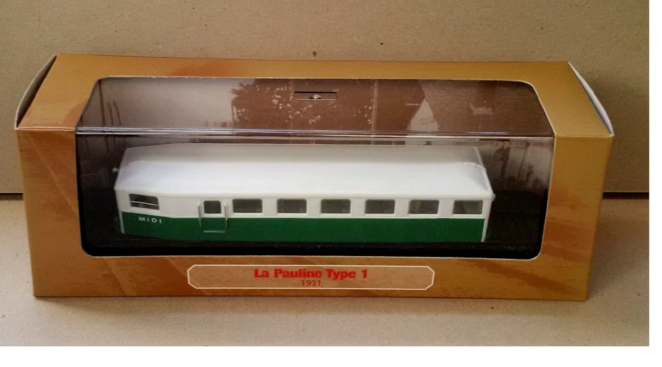 TDIE CAST Train Model LA PAULINE TYPE 1 1931 - Atlas 1/87 [034]