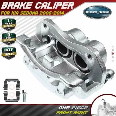 Pinza de freno de disco delantera derecha con soporte para Kia Sedona 06-11 2014 Entourage Foto 1 de 4