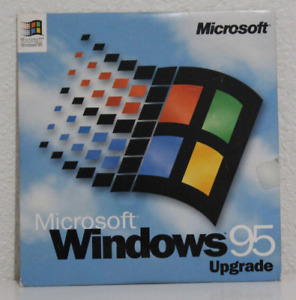 Vintage Microsoft Windows 95 Upgrade Installation CD-Rom Disc with Product Key