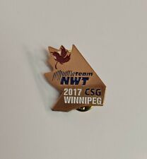2017 Canada Summer Games Pin Team NWT Lapel Pin Winnipeg Manitoba