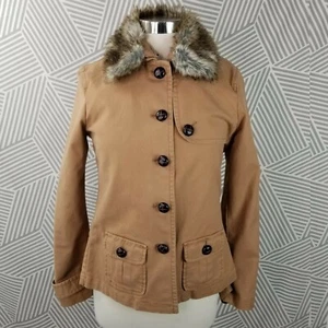 GAP Gr. Medium Feldmantel Parka Anorak Kunstfell Utility herausnehmbares Innenfutter Winter - Bild 1 von 9