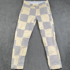 Pantalones Brooks Brothers Para Hombre 32x30 Multicolor Retazos Cuadros Milano Calce Recto - Imagen 1 de 10