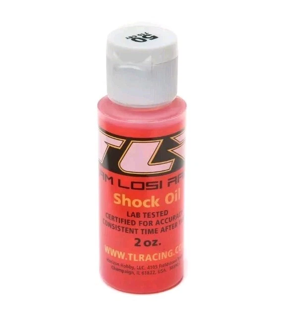 Losi Part TLR74013 Silicone Shock Oil 50WT 2OZ New in Package - Image 1 of 1